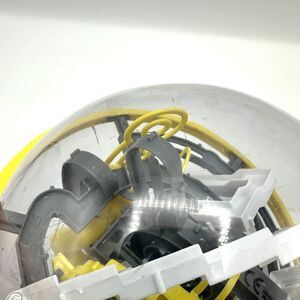 Perplexes Rookie 3D Puzzle Ball, 70 Different Challenges, Yellow, Grey, White